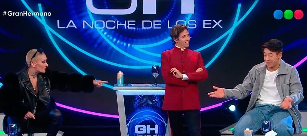 El Debate de los Ex de GH, conducción Roberto Funes Ugarte, invitados Juliana Furia y El Chino