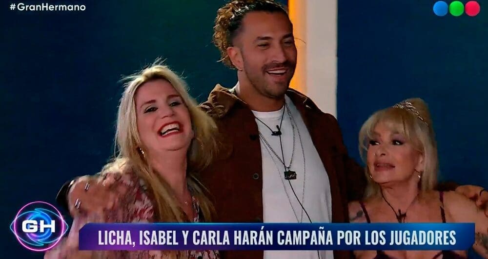 Chula, Licha e Isabel