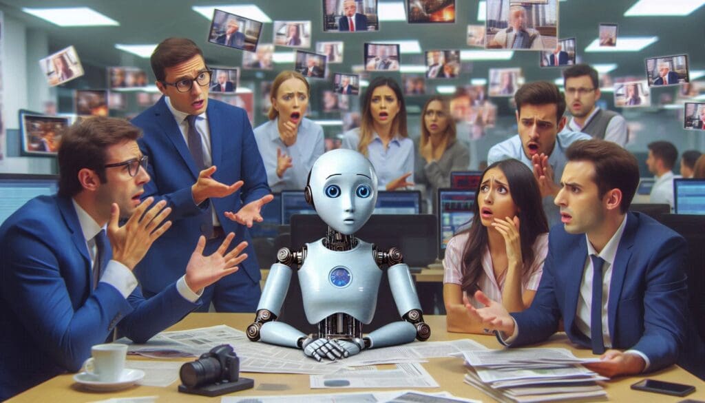 Chatbot alucina y asombra a los periodistas